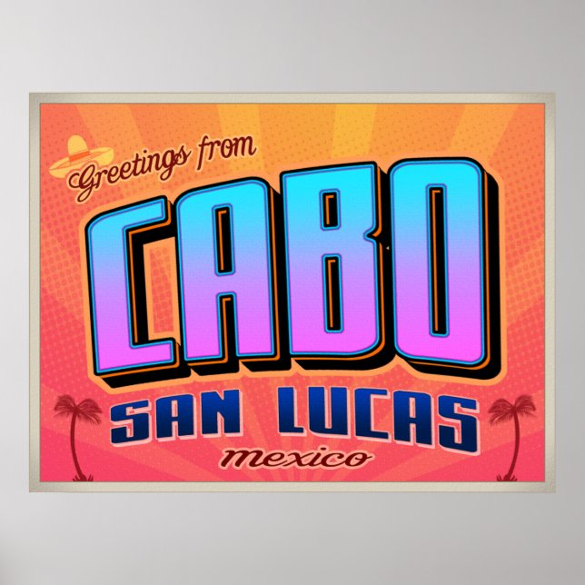 CABO SAN LUCAS-poster Poster (Framsidan)