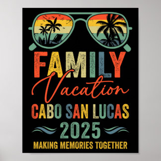 Cabo San Lucas Semester 2025 Matchande familjegrup Poster