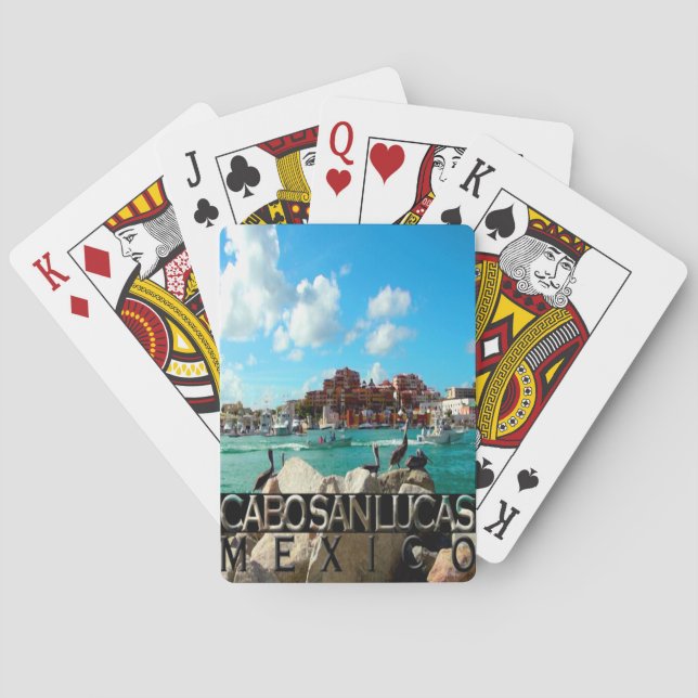 Cabo San Lucas Spel Kort (Baksidan)