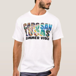 cabo san lucas sunshine och vinkar semester t shirt