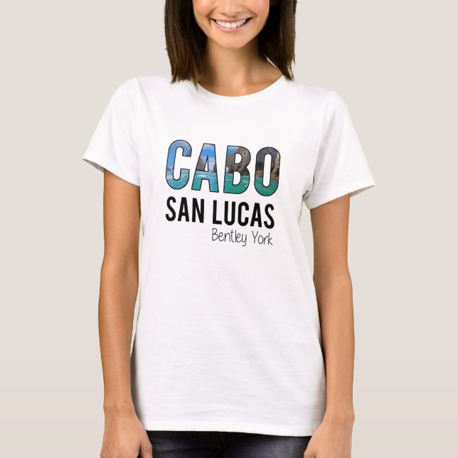 Cabo San Lucas T-tröja T Shirt (Framsida)
