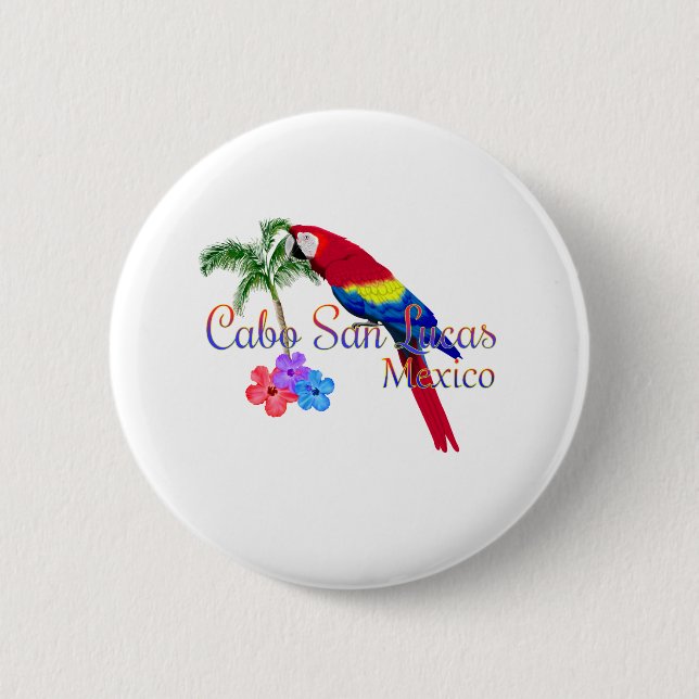 Cabo San Lucas Tropical Beach Knapp (Framsida)