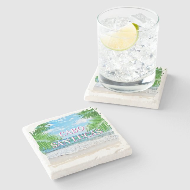 Cabo Stone-Underlägg uppsättning Stenunderlägg (Sidan)