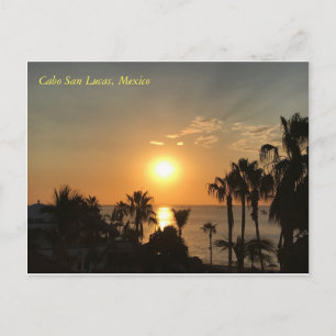 Cabo Sunrise Vykort