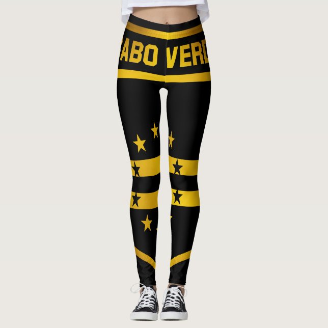 Cabo Verde Emblem Leggings (Framsida)