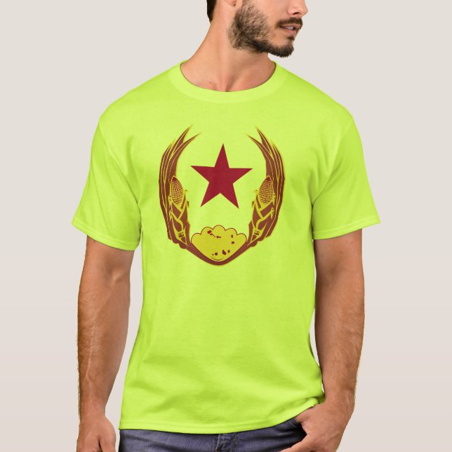 Cabo Verde Emblema T-Shirt (Framsida)