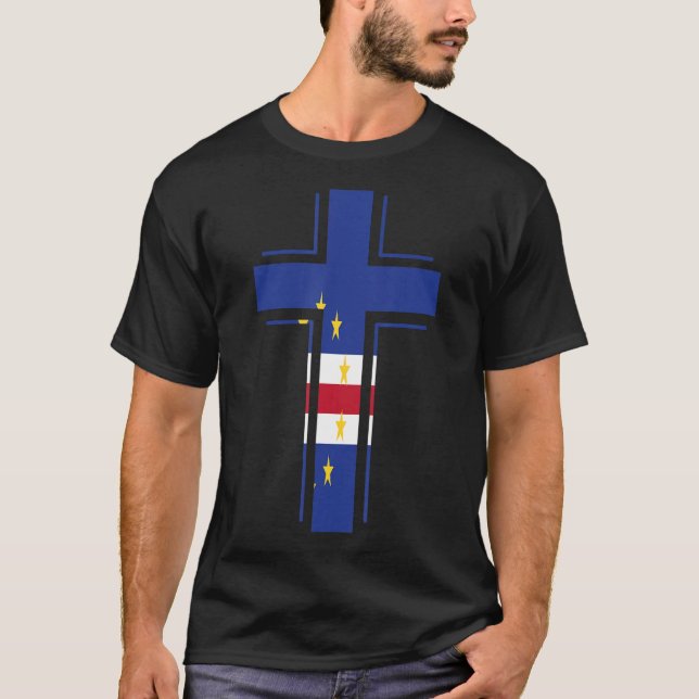 CABO VERDE FAITHFUL CATHOLIC T SHIRT (Framsida)