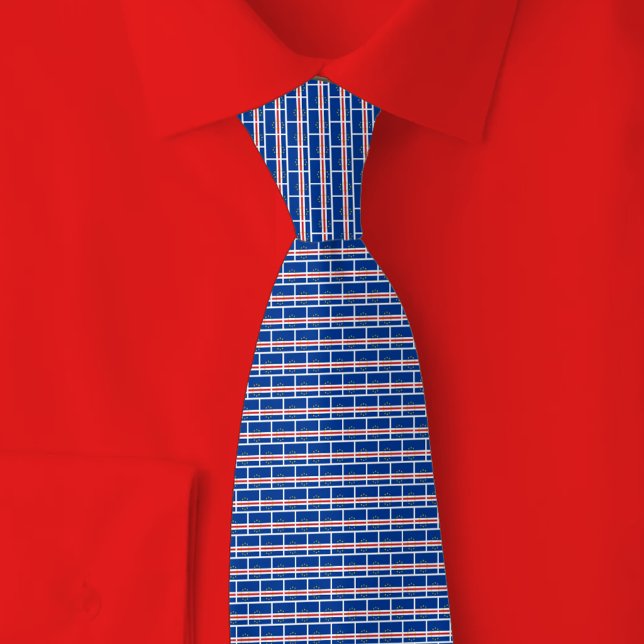 Cabo Verde Flag Brick Pattern Slips (Skapare uppladdad)