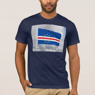 Cabo Verde Fly Flagga T Shirt