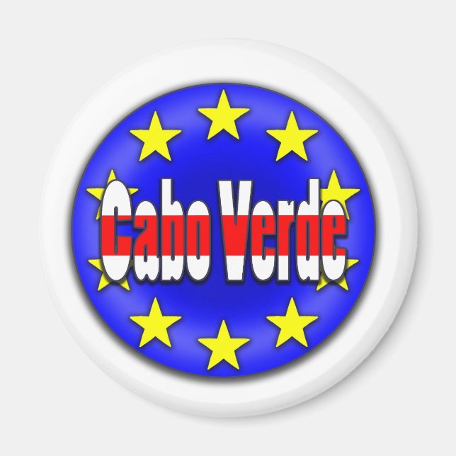 Cabo Verde! Magnet (Framsidan)