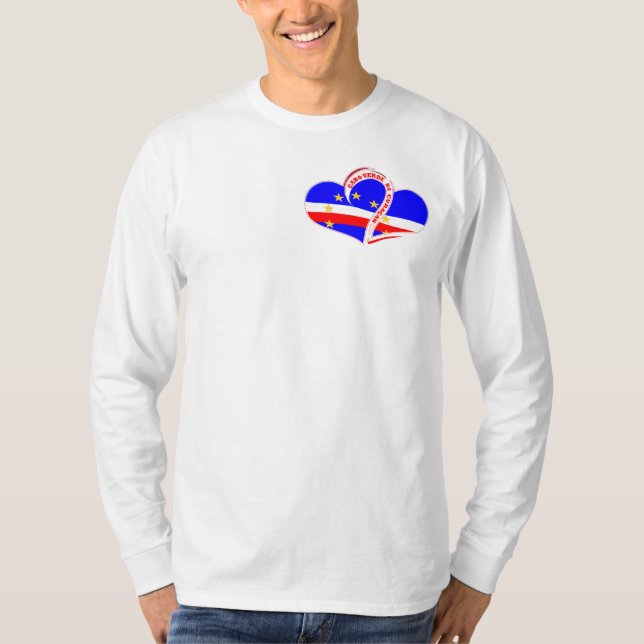 Cabo Verde Na Curaçan T Shirt (Framsida)