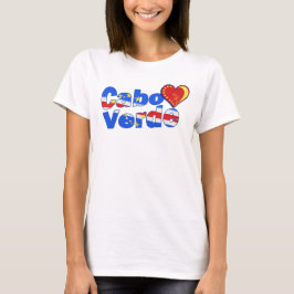 Cabo Verde Ro Heart T-Shirt