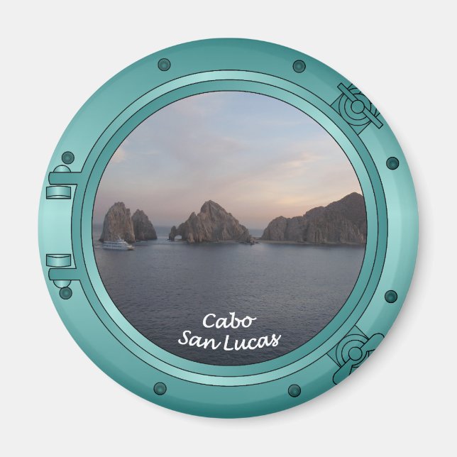 Cabo vid Sunset Magnet (Framsidan)