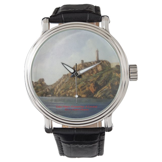 Cabo Vilano (Camariñas. A Coruña) Armbandsur (Framsida)