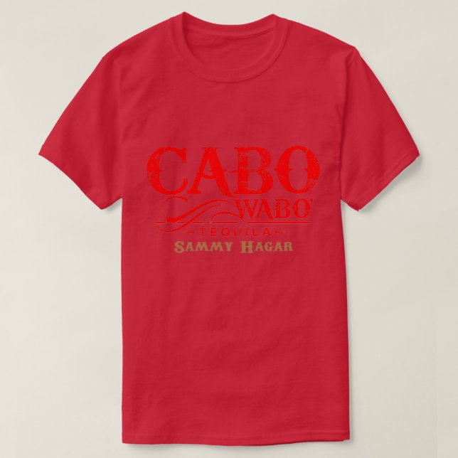 Cabo wabo cantina tequila  t shirt (Design framsida)