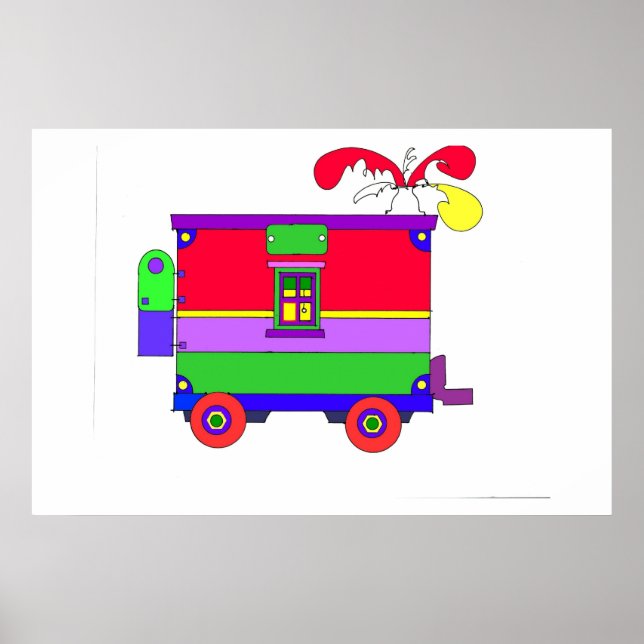 CABOOSE POSTER (Framsidan)