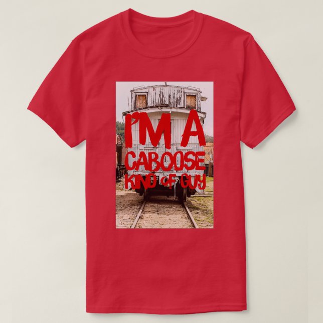 Caboose typ en kille t shirt (Design framsida)