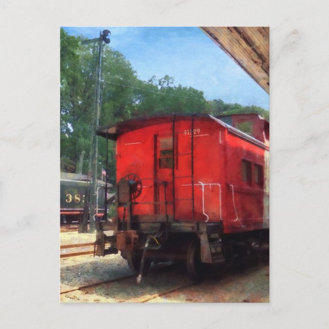Caboose Vykort (Framsida)