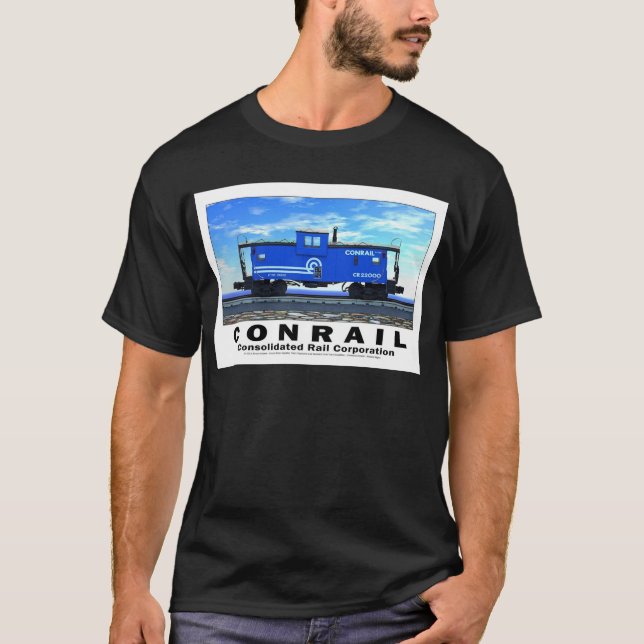 CABOOSEAFFISCH FÖR ZAZ462 CONRAIL TEE (Framsida)