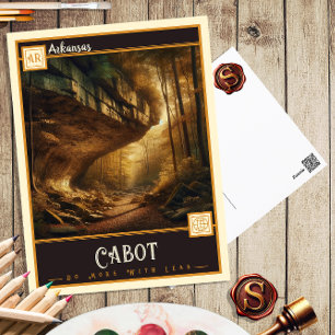 Cabot, Arkansas Postkort för Vintage Vykort