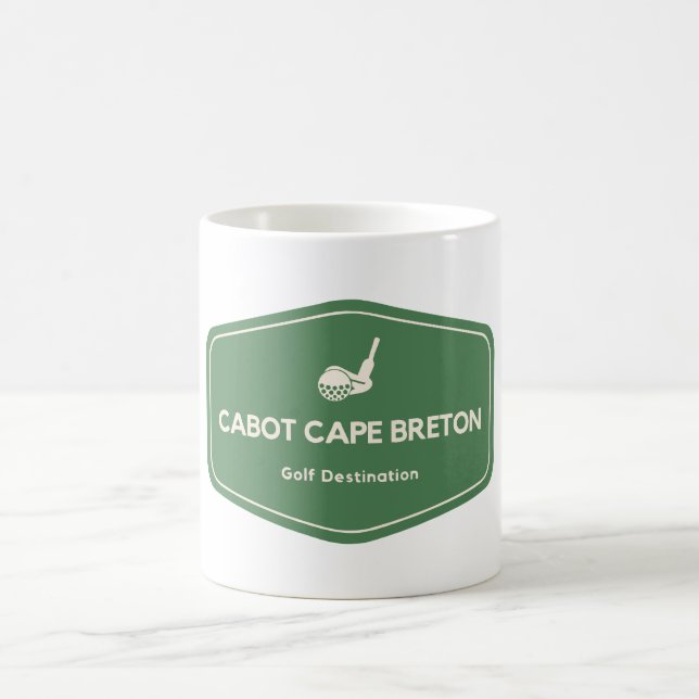 Cabot Cape Breton Canada Golf Destination Kaffemugg (Center)
