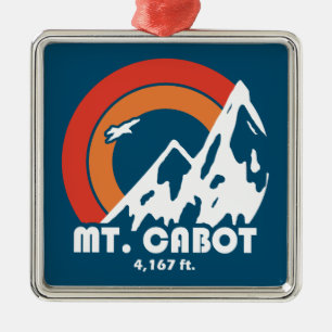 Cabot New Hampshire Sol Eagle Julgransprydnad Metall