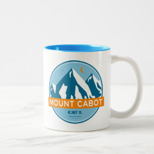 Cabot New Hampshire Stars Måne Två-Tonad Mugg