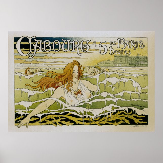 Cabourg, 5 timmar från Paris Poster (Framsidan)