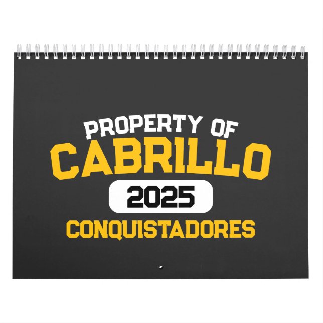 Cabrillo Bibliotek Hoodie Kalender (Omslag)