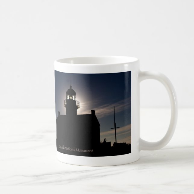 Cabrillo medborgaremonument kaffemugg (Höger)