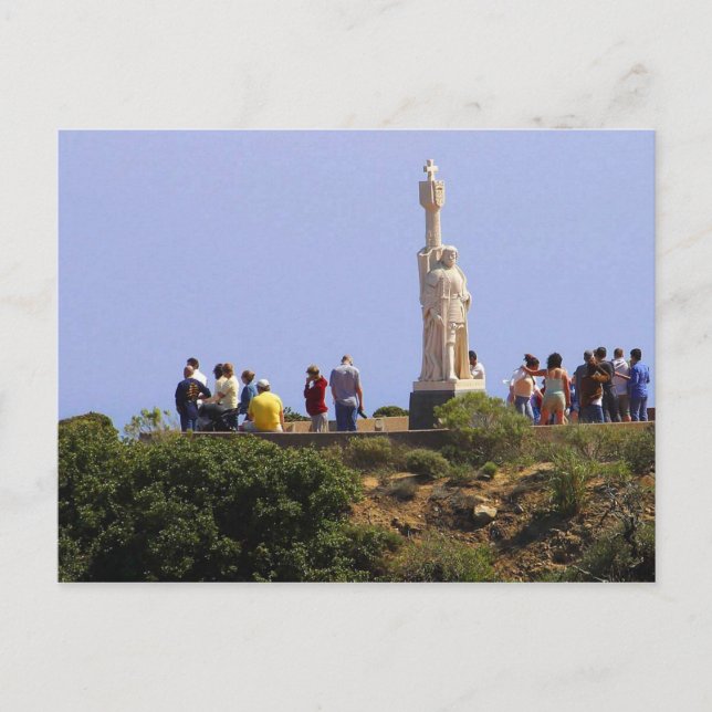 Cabrillo National Monument, San Diego Postcard Vykort (Framsida)