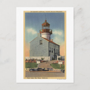 Cabrillo Nat'l Monument, Point Loma Lighthouse Vykort