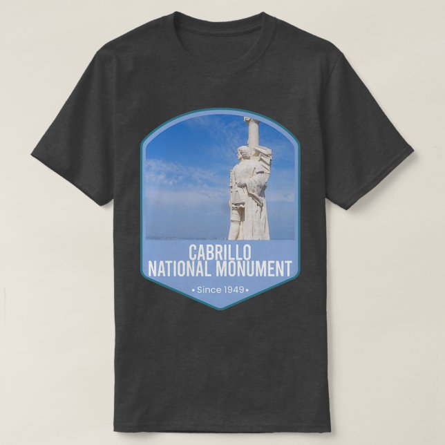 Cabrillos nationalmonument t shirt (Design framsida)