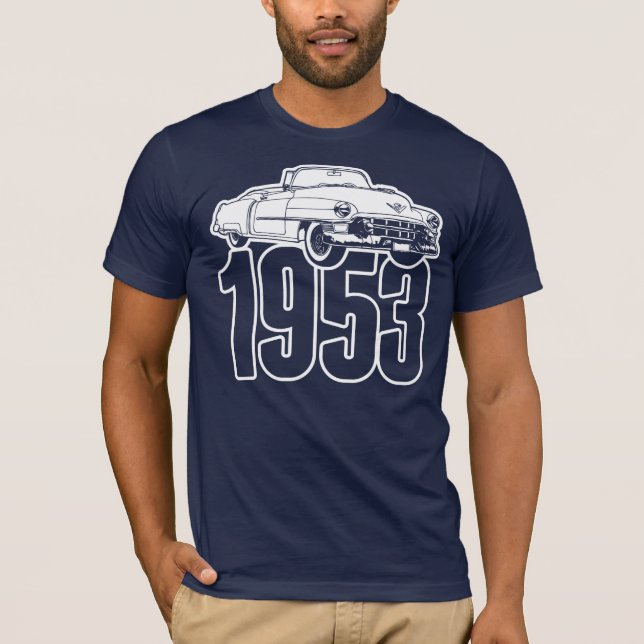 Cabriolet 1953 för Cadillac serie 62 T Shirt (Framsida)