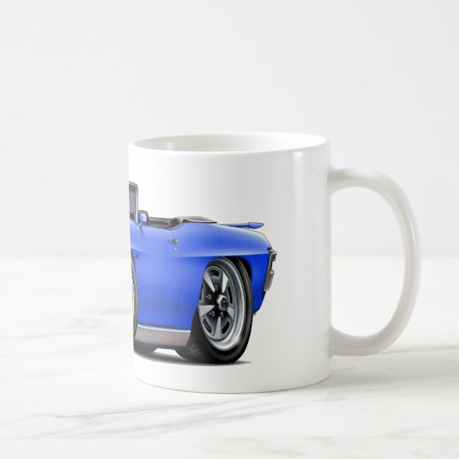 Cabriolet för 1970 GTO-blått Kaffemugg (Höger)