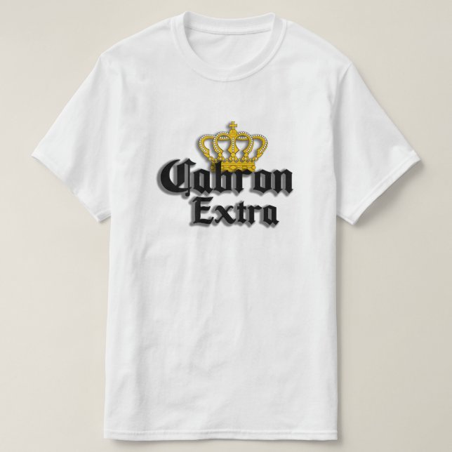 Cabron Extra Manar tshirt T Shirt (Design framsida)