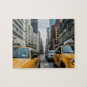 Cabs för New York gulttaxi Pussel