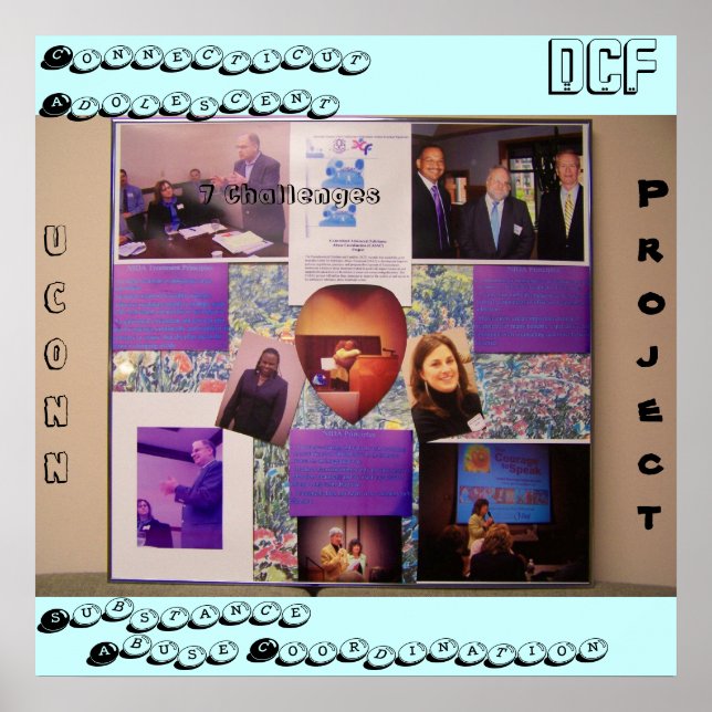 CACAC-projektkollage Poster (Framsidan)