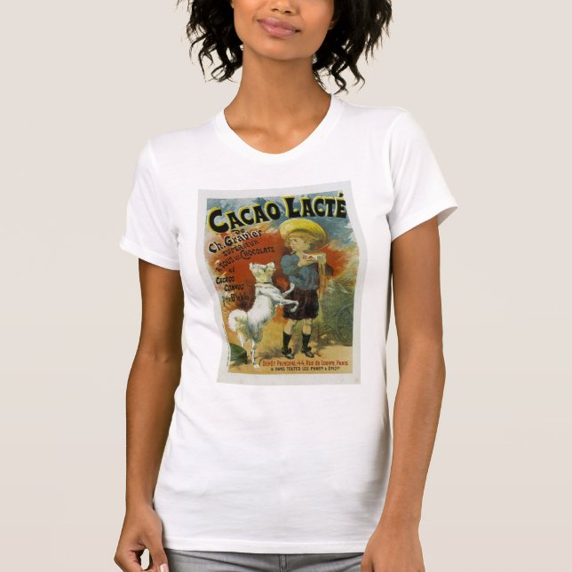 Cacao Lacte T-shirt (Framsida)