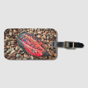 Cacao-pod bagagebricka