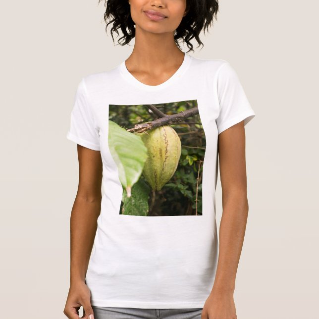 cacao pod t shirt (Framsida)