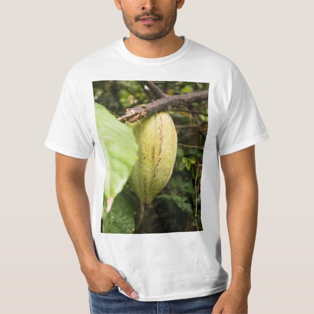 cacao pod t shirt (Framsida)