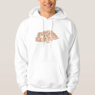Caceres Spanien. Medeltida stad Hoodie