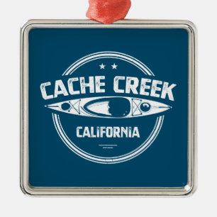 Cache Bäck California Kayaking Julgransprydnad Metall