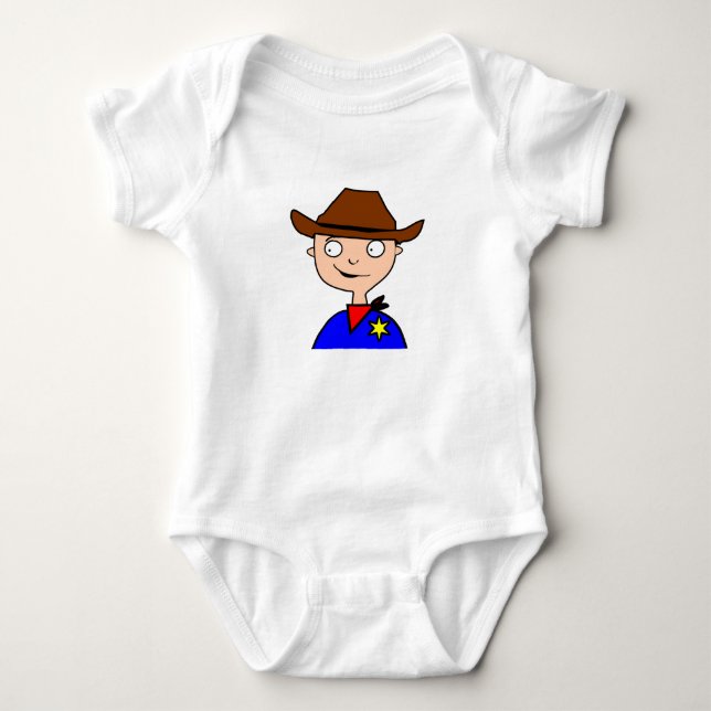 Cache-couche Cowboy Tee (Framsida)
