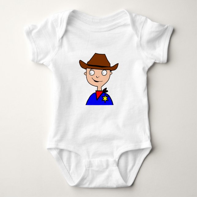 Cache-couche Cowboy Tee Shirt (Framsida)