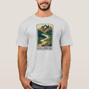Cache la Poudre River Färg T Shirt