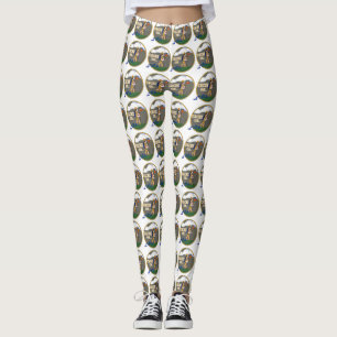CACHE PÅ GIRL - GEOCACHING Leggings