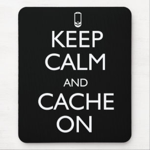 Cache på musmatta