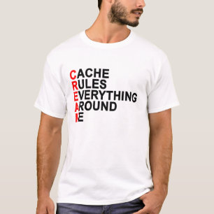 Cachen härskar allt runt om mig den KRÄM- T-trö T-shirt